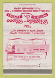 Matchbook Cover - Wirthlin Mann Industrial Supply Cincinnati OH WEAR 40 Strike