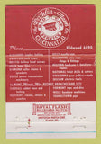 Matchbook Cover - Wirthlin Mann Industrial Supply Cincinnati OH WEAR 40 Strike