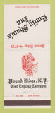 Matchbook Cover - Emily Shaw's Inn Pound Ridge NY 30 Strike