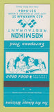 Matchbook Cover - Kosmikon Restaurant toronto ON 30 Strike