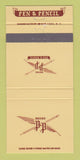 Matchbook Cover - Pen & Pencil Restaurant New York City 30 Strike