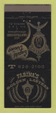 Matchbook Cover - Farina's Golden Lantern Warwick RI 30 Strike