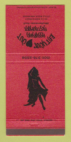 Matchbook Cover - Eat Your Heart Out Assurian Little Rock AR girlie 30 Strike