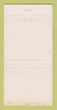 Matchbook Cover Angie's Italian Gardens Restaurant Washington DC WEAR 30 Strike