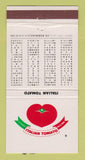 Matchbook Cover - Italian Tomato Restaurant Japan? WORN BACK 30 Strike