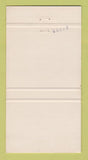 Matchbook Cover - Gentleman Jim Steaks Restaurant Canada 30 Strike