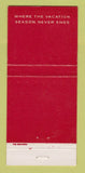 Matchbook Cover - Greenbrier White Sulphur Sprngs WV WEAR 30 Strike