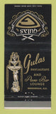 Matchbook Cover - Gulas Restaurant Birmingham AL 30 Strike