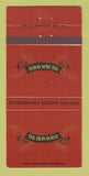 Matchbook Cover Iron House Restaurant New York City Penn Station WEAR 30 Strike