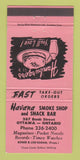 Matchbook Cover - Havana Smoke Shop Snack Bar Ottawa ON 30 Strike