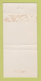 Matchbook Cover - Fountain Blue Restaurant Des Plaines IL 30 Strike