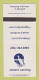 Matchbook Cover - Jesse's Landing Seminole? FL 30 Strike
