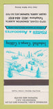 Matchbook Cover - Fortier and Associates Catering Calgary Edmonton AB 30 Strike
