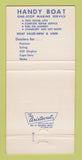 Matchbook Cover - Galley Restaurant Plymouth Foreside ME 30 Strike