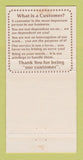 Matchbook Cover - Italian Bakery Cafe Bradneton FL WEAR 30 Strike