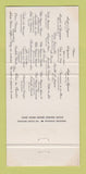 Matchbook Cover - Etienne Restaurant Scottsdale AZ 30 Strike