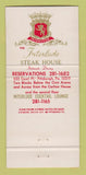 Matchbook Cover - Interlude Steak House Pittsburgh PA 30 Strike