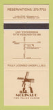 Matchbook Cover - Il Molinaro Italian Restaurant Mississauga ON 30 Strike