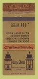 Matchbook Cover - The Inn Gananoque ON 30 Strike