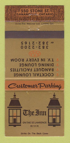Matchbook Cover - The Inn Gananoque ON 30 Strike