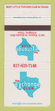Matchbook Cover - Exchange Club Strip Club Arlington TX 30 Strike