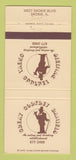 Matchbook Cover - Great Godfrey Daniels Restaurant Skokie IL 30 Strike
