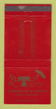 Matchbook Cover - Toro Restaurant Lounge Nassau Bahamas 30 Strike