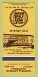 Matchbook Cover - Great West Steak House London ON 30 Strike