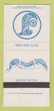 Matchbook Cover - Jimmy's Harborside Restaurant Boston MA 30 Strike