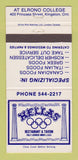 Matchbook Cover - Hellas Restaurant Tavern Kingston ON 30 Strike