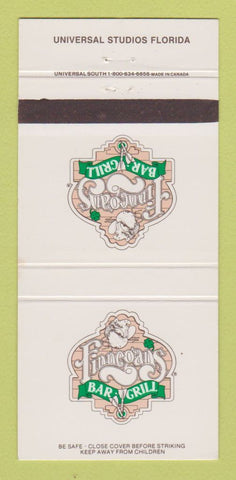 Matchbook Cover - Finnegan's Bar Grill Universal Studios Florida FL 30 Strike