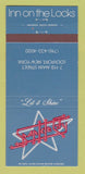 Matchbook Cover - Sparkle City Inn on Locks Lockport NY 30 Strike