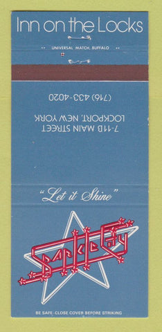 Matchbook Cover - Sparkle City Inn on Locks Lockport NY 30 Strike
