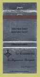 Matchbook Cover - La Renaissance Restaurant East Windsor CT WORN 30 Strike