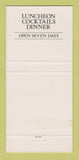 Matchbook Cover - Iroha Japanese Restaurant New York City 30 Strike