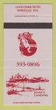 Matchbook Cover - Jesse's Landing Seminole FL 30 Strike