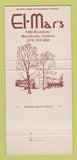 Matchbook Cover - El Mar's Merrillville IN 30 Strike