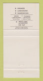 Matchbook Cover - Elbow Room Restaurant Manitowoc WI 30 Strike