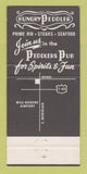 Matchbook Cover - El Zocalo Restaurant Oklahoma City OK 30 Strike
