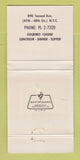 Matchbook Cover - Rita Dimitri's LA Chansonnette New York City WORN 30 Strike