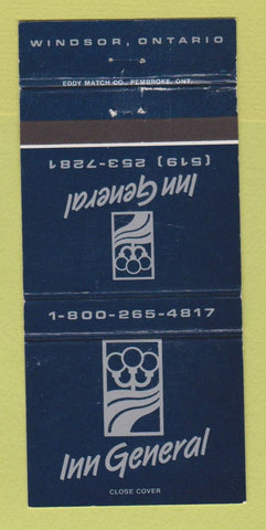 Matchbook Cover - Inn General Windsor ON 30 Strike