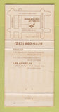 Matchbook Cover - Iroha Japanese Restaurant Studio City CA Sushi 30 Strike
