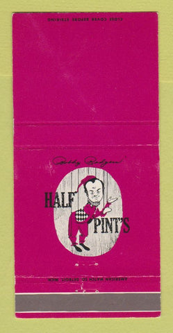 Matchbook Cover - Bobby Rodgers' Half Pints Detroit MI 30 Strike