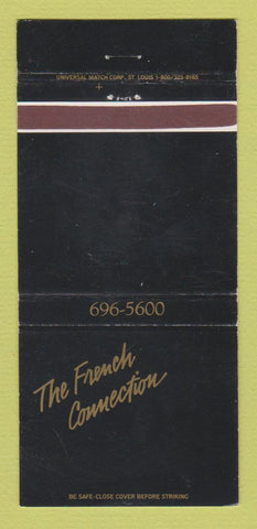 Matchbook Cover - The French Connection Restaurant 30 Strike