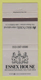 Matchbook Cover - Essex House New York City Nikko Hotel 30 Strike