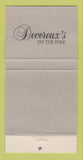 Matchbook Cover - Essex House New York City Nikko Hotel 30 Strike