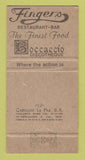 Matchbook Cover - Boccaccio Restaurant Acapulco Mexico 30 Strike