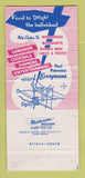 Matchbook Cover - Paul Peterson's Evergreens Dundee IL 30 Strike