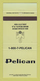 Matchbook Cover - Pelican Miami Beach FL 30 Strike