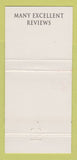 Matchbook Cover - Penang Bar Grill Malaysian New York City 30 Strike